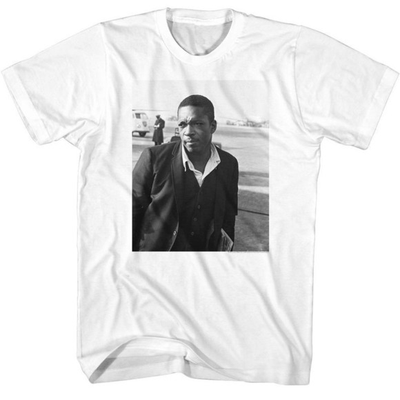 Ayah_Sall Other - John Coltrane Airstrip White T-Shirt Unisex Tee Shirt